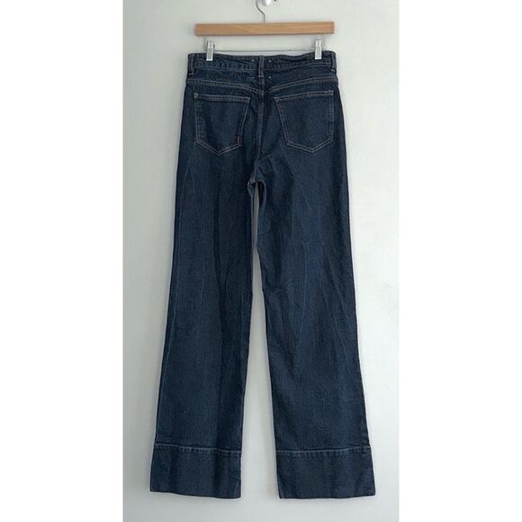 HABITUAL Pintuck Straight Leg Jeans in Baltic Wash - Picture 6 of 11